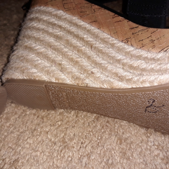 REPORT Wedge Sandal..size 10..black - Picture 9 of 15